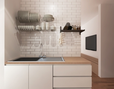 ผลงานแกลเลอรี่ 3D-คอนโด-1