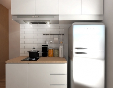 ผลงานแกลเลอรี่ 3D-คอนโด-1